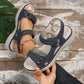 Casual Velcro-design Sandals
