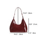 Patent Leather Glossy Women's Shoulder Bag Fashion All-match Handbag