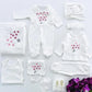 Heidi Newborn Baby Girl Homecoming Outfit Set (11 pcs)