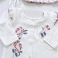 Heather Floral Newborn Coming Home Set (10 Pcs)