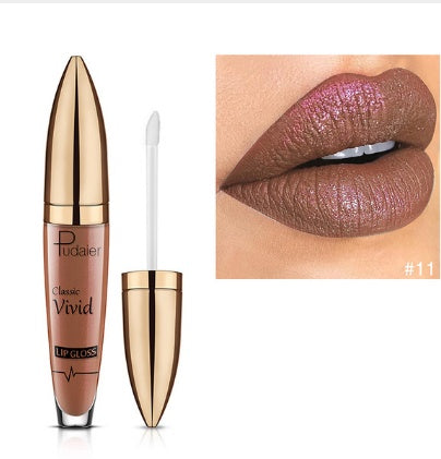 Non-stick cup diamond lip gloss