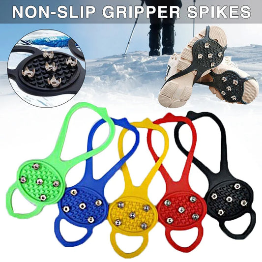 Unisex Men 5 Teeth Ice Gripper For Shoes