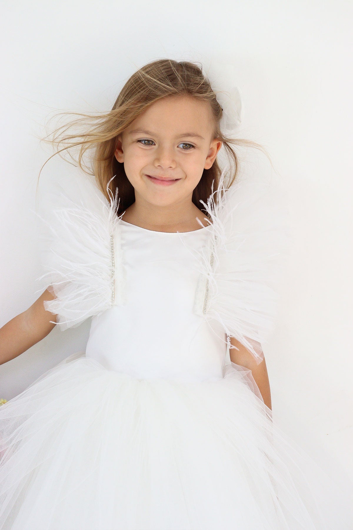 Maria White Party Dress