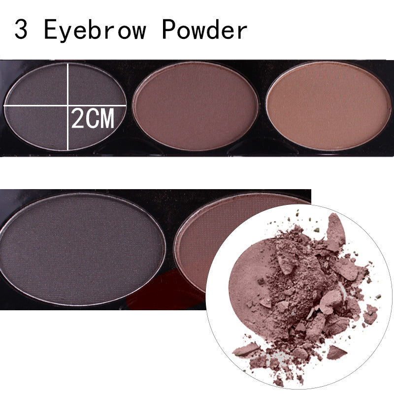 Eyeshadow blush eyebrow makeup