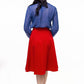 Charlotte Skirt in Red