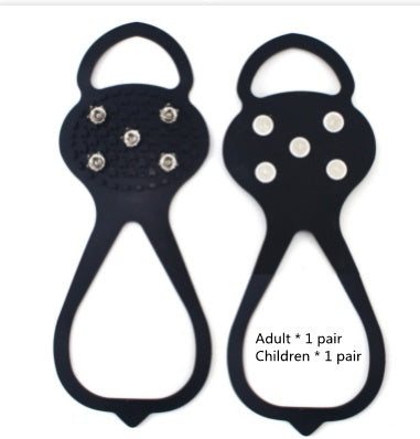 Unisex Men 5 Teeth Ice Gripper For Shoes
