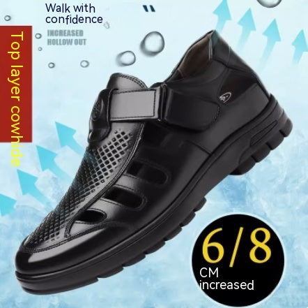 Hollow Leather Shoes