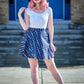 Let's Phase It Skater Skirt - Plus Sizes only