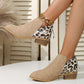 Fashion Leopard Print Boots Women