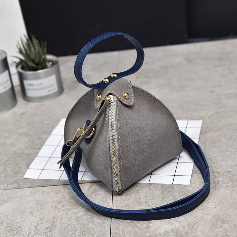 Frosted triangle bag