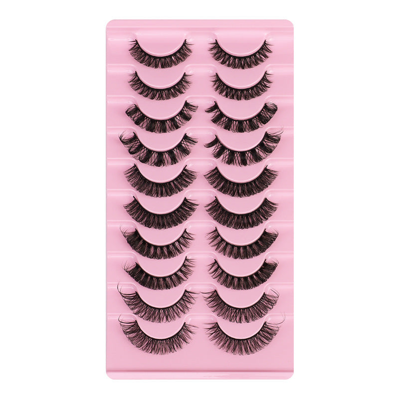False Eyelashes, DD Curve, Thick, Eyelashes Ten Pairs
