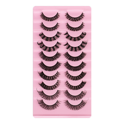 False Eyelashes, DD Curve, Thick, Eyelashes Ten Pairs