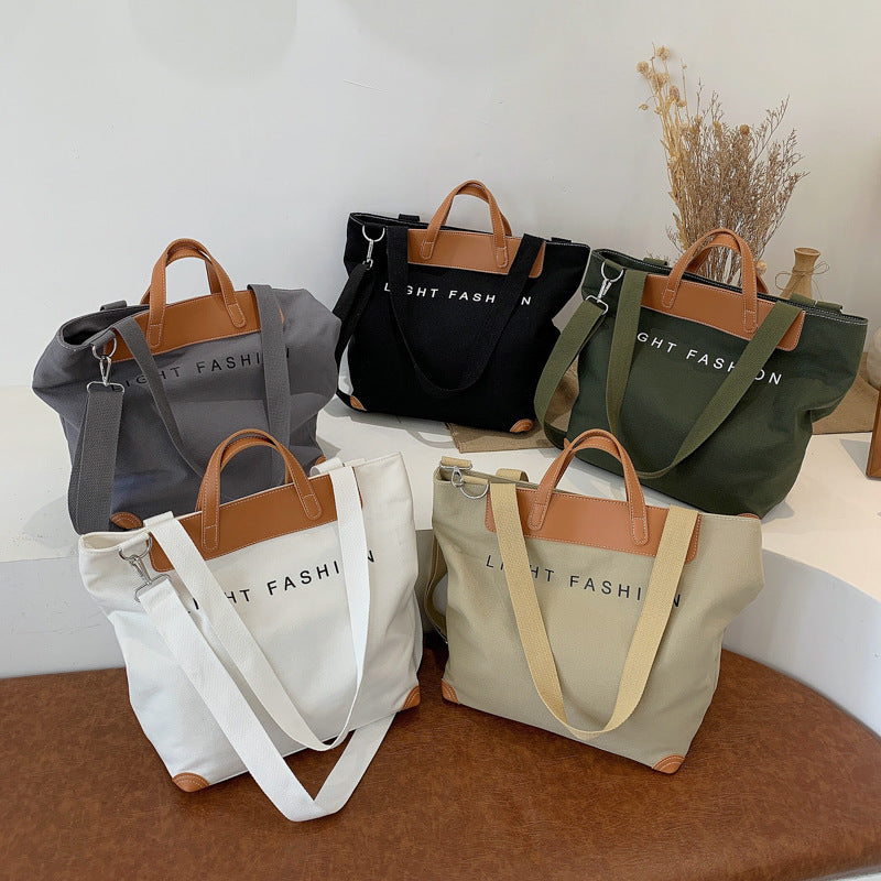 Canvas Shoulder Bag For Women