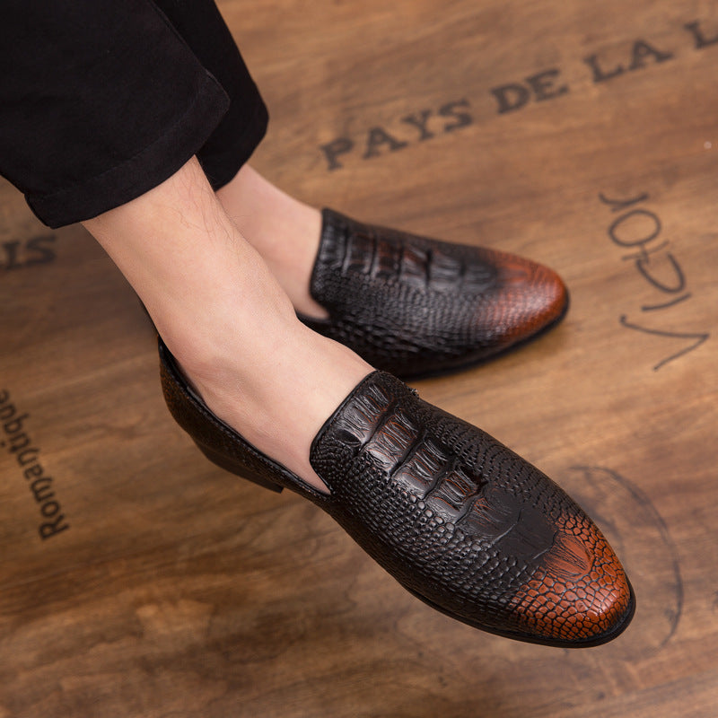 Fashion British Style Retro Pointed Casual Small Leather Shoes