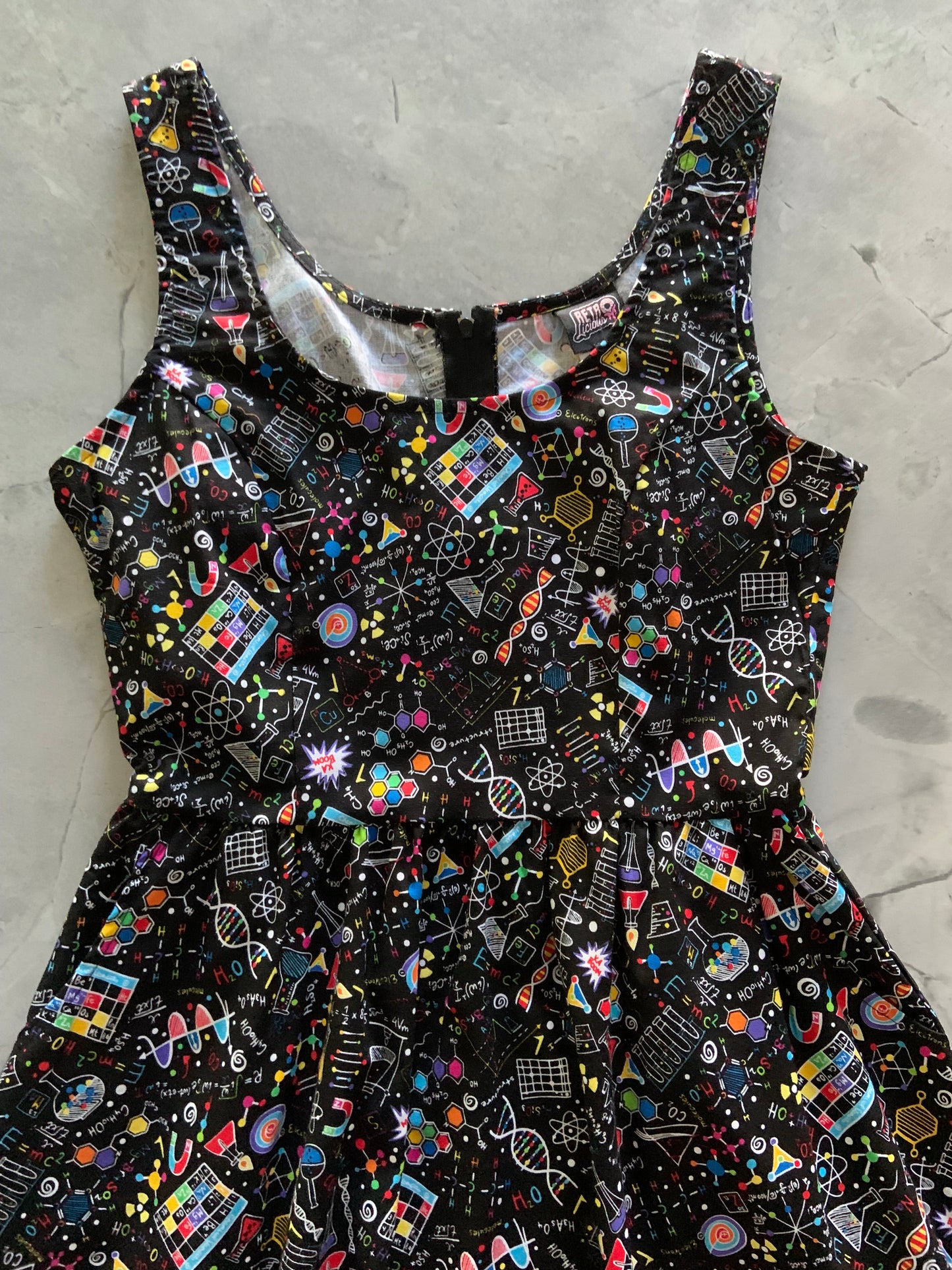 Science Fit & Flare Dress - Large only, 1 left!