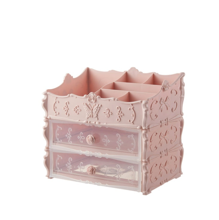 Transparent Makeup Organizer Cosmetic Storage Box