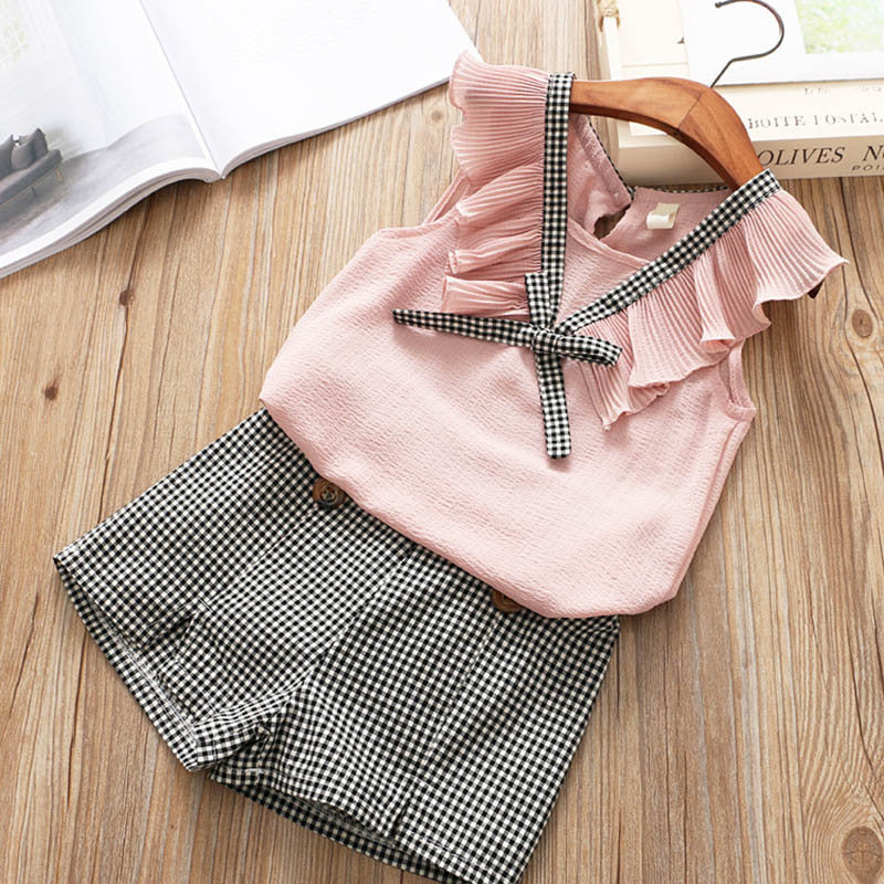 Short Sleeve T-Shirt Pants Dress