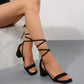 Lace-up Sandals