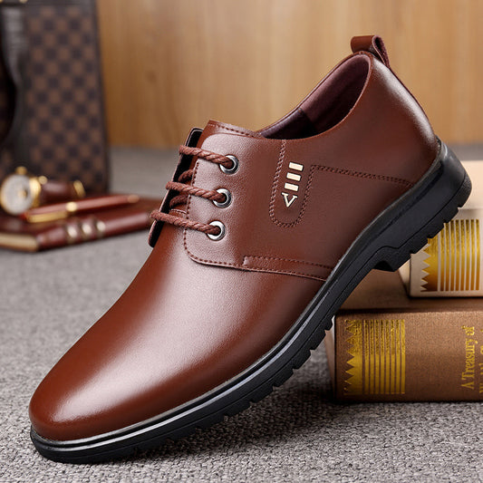 Leather Men's Business Casual Pumps