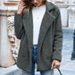 Winter Button Jacket Cardigan Outwear For Women