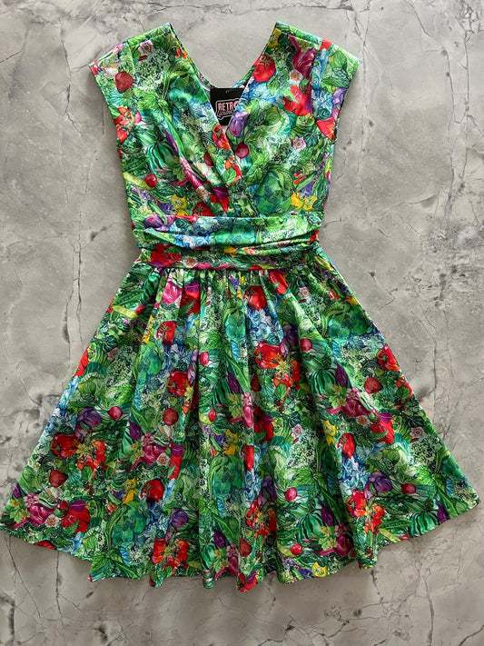 Garden Greta Dress - Large only, 1 left!