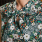 Winter Floral Bow Top