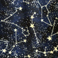 Glow in the Dark Constellations A-line Skirt