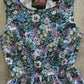 Painted Floral Vintage Dress