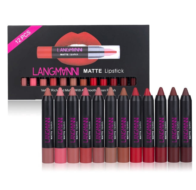Waterproof Long-lasting Velvet Lipstick Set