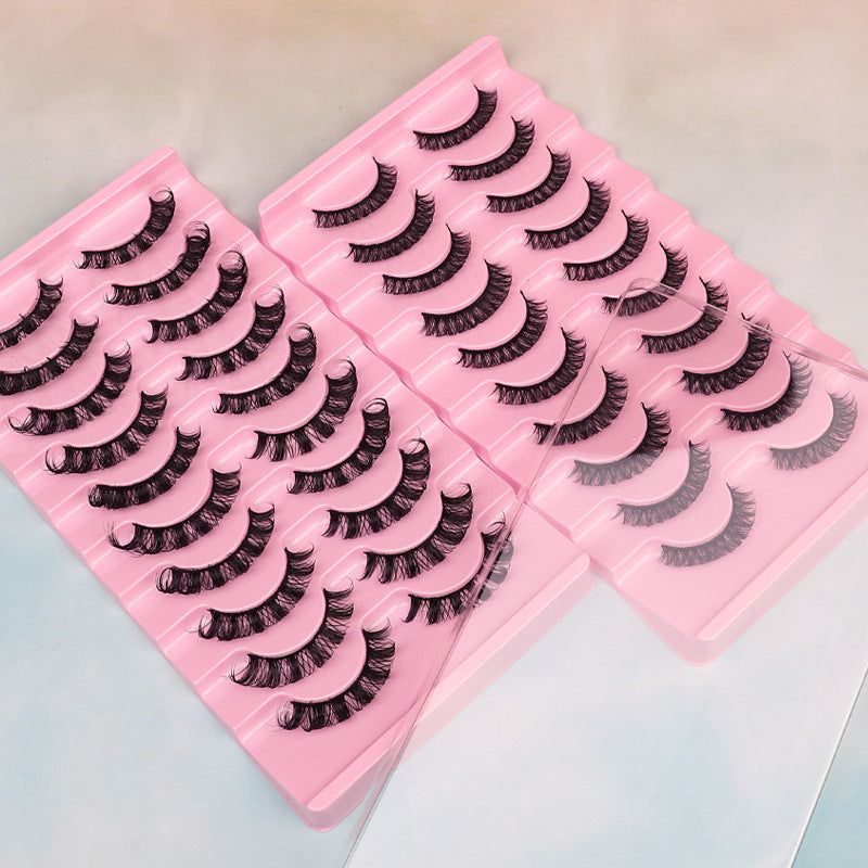 False Eyelashes, DD Curve, Thick, Eyelashes Ten Pairs