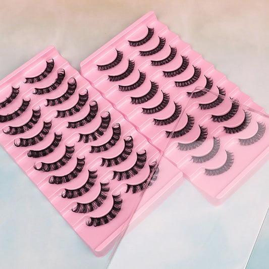 False Eyelashes, DD Curve, Thick, Eyelashes Ten Pairs