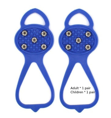 Unisex Men 5 Teeth Ice Gripper For Shoes