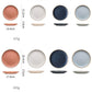 Pure color matte ceramic plate