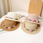 Women's Flat Straw Hat