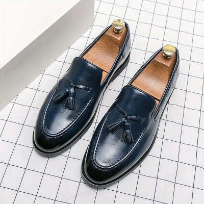 Men's Suit Low Heel Leather Shoes