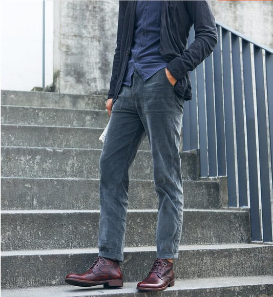 Men's Fashion Soft Leather Retro Trendy Boots