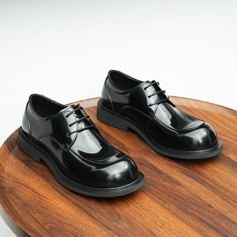 Wide Feet Leather Shoes Men's
