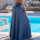 Long Pants High Waist Wide Leg Stretchy Loose Fit Casual Trousers