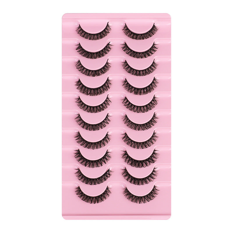 False Eyelashes, DD Curve, Thick, Eyelashes Ten Pairs