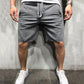 Summer men's gym sports sport grey shorts for men