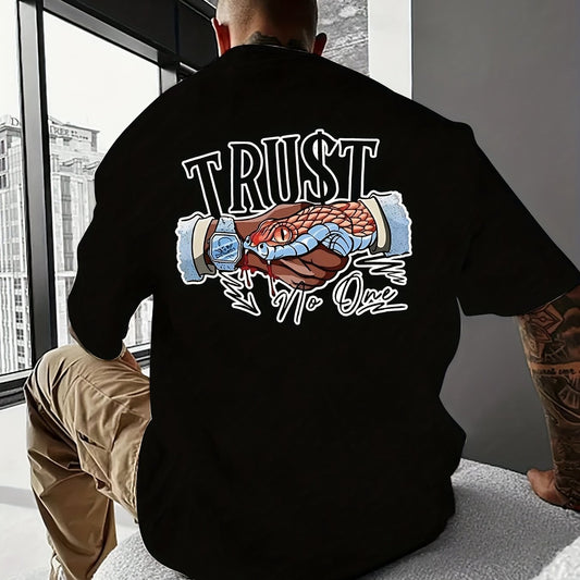 Trust No One Casual T-shirt For Men