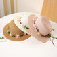 Women's Flat Straw Hat