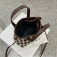 Fashion Houndstooth Shoulder Bag