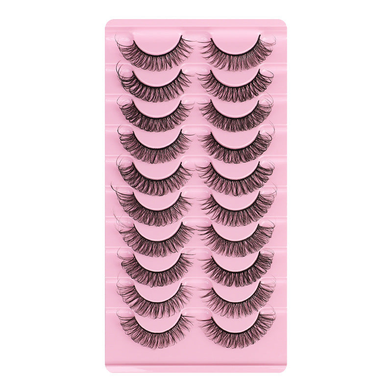 False Eyelashes, DD Curve, Thick, Eyelashes Ten Pairs