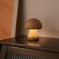 Wooden Cute Mushroom LED Night Light With Touch