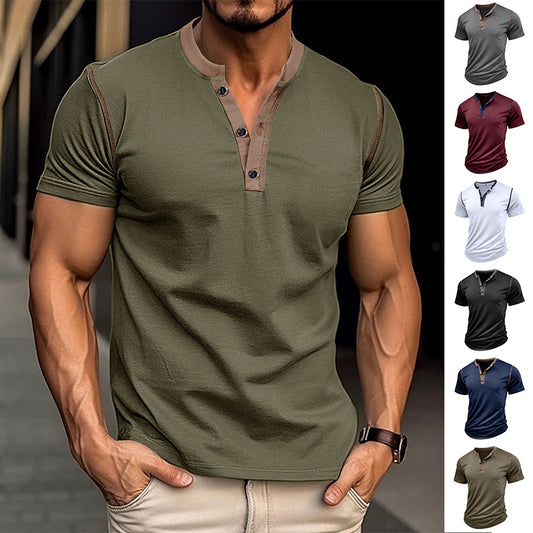 Fashion Short-sleeved Polo Shirt