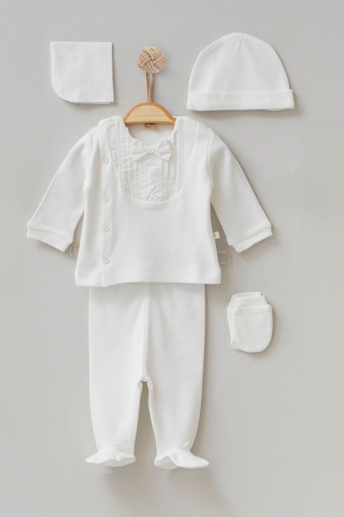 Alex White Newborn Coming Home Set (10 Pcs)