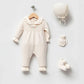 Alicia Cream Newborn Knitwear Coming Home Set (5 pcs)