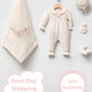 Alicia Cream Newborn Knitwear Coming Home Set (5 pcs)