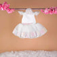 Almira White Baby Dress